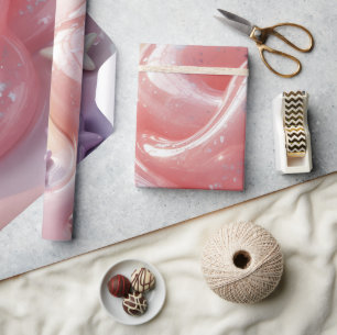 Het is een slijm verjaardagsfeestje voor meisjes cadeaupapier