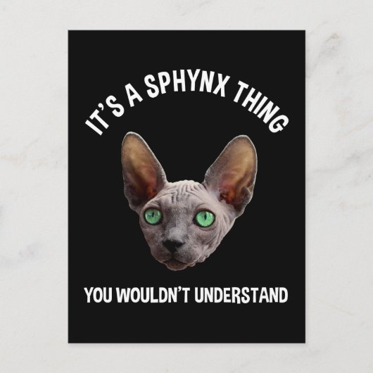 Het is een snufje - je zou het niet begrijpen briefkaart (Voorkant)