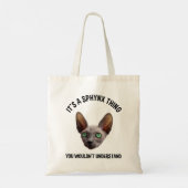 Het is een snufje - je zou het niet begrijpen tote bag (Achterkant)