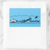 Het is een soort Edmonds dag Rechthoekige Sticker (Tas)