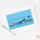 Het is een soort Edmonds dag Rechthoekige Sticker (Envelop)