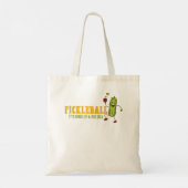 Het is een soort grote dill grappige picknuppels p tote bag (Achterkant)