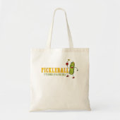 Het is een soort grote dill grappige picknuppels p tote bag (Voorkant)