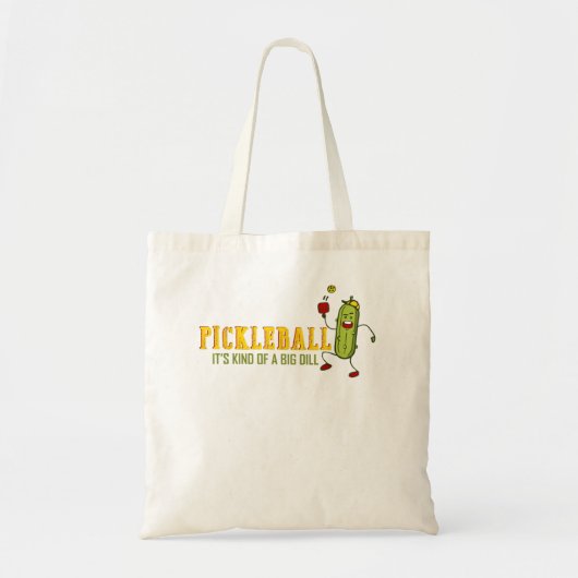 Het is een soort grote dill grappige picknuppels p tote bag (Voorkant)