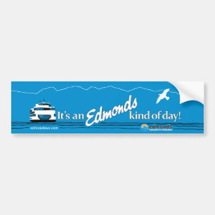 Het is een soort van dag. bumpersticker
