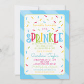 Het is een Sprinkle Baby shower Invitation kaart b (Voorkant)