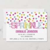 HET IS EEN SPRINKLE INVITATIE KAART (Voorkant)