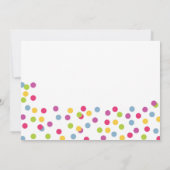 HET IS EEN SPRINKLE INVITATIE KAART (Achterkant)