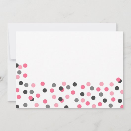 HET IS EEN SPRINKLE INVITATIE KAART (Achterkant)