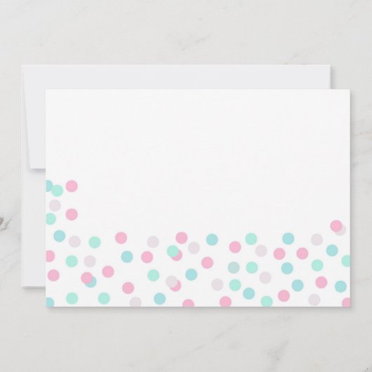 HET IS EEN SPRINKLE INVITATIE KAART (Achterkant)