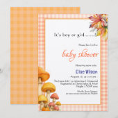 Het is een sprookjesachtig baby shower voor jongen kaart (Voorkant / Achterkant)