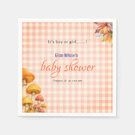 Het is een sprookjesachtig baby shower voor jongen servet