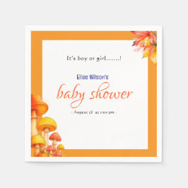 Het is een sprookjesachtig baby shower voor jongen servet