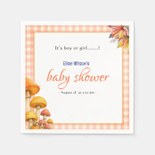 Het is een sprookjesachtig baby shower voor jongen servet