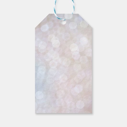 Het is een sprookjesachtige bruidsdouche cadeaulabel (Achterkant)