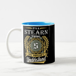 Het is een Stearn-ding dat je niet kunt begrijpen Tweekleurige Koffiemok