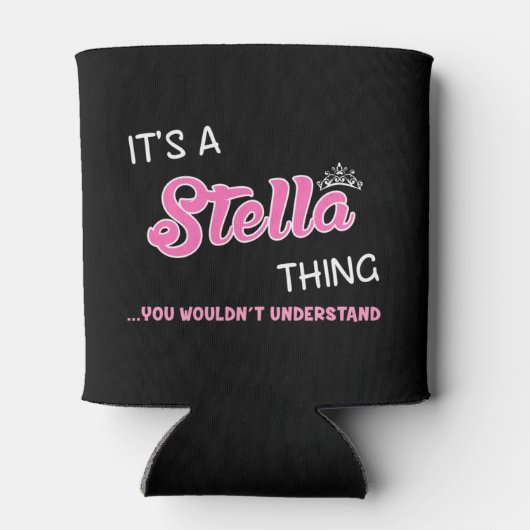 Het is een Stella ding dat je niet zou begrijpen Blikjeskoeler (Achterkant)