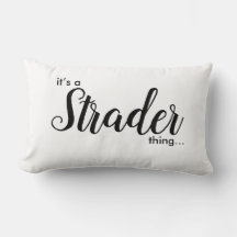 Het is een straatding..... Lumbar Pillow