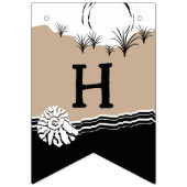  Het Is Een Strandfeestje Gefeliciteerd  Vlaggetjes (Tweede vlag)