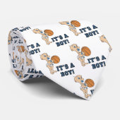 Het is een Stropdas van een jongen Basketball (Opgerold)