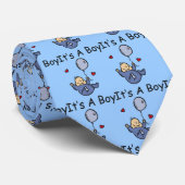 Het is een Stropdas voor papa. (Opgerold)