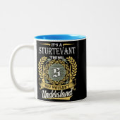 Het is een Sturtevant-ding dat je niet zou begrijp Tweekleurige Koffiemok (Links)
