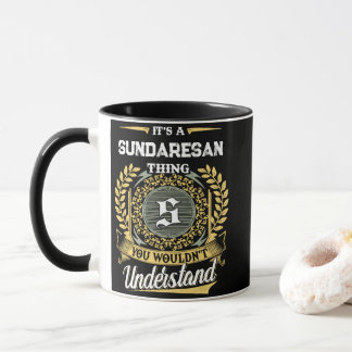 Het is een SUNDARESAN-ding dat je niet zult begrij Mok