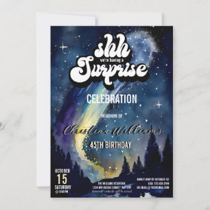 Het is een Surprise Party Uitnodiging voor Sterr