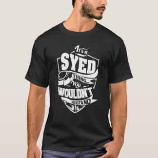 Het is een SYED ding T-shirt