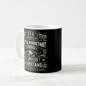 Het is een tandartsassistent ding dat je niet zou  koffiemok (Voorkant links)