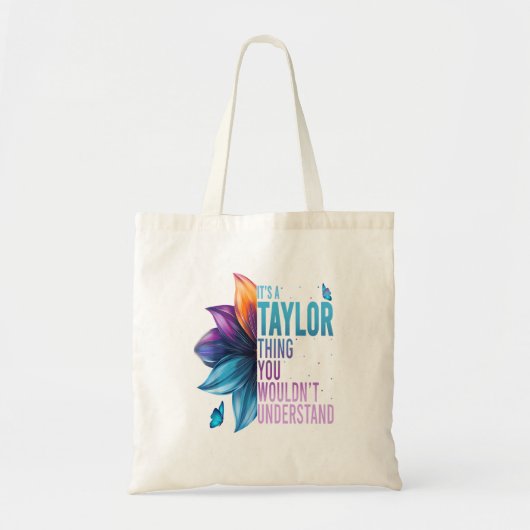 Het is een Taylor ding dat je niet zou begrijpen n Tote Bag (Voorkant)