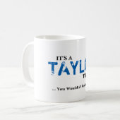 Het is een TAYLOR ding ...je zou het niet begrijpe Koffiemok (Voorkant links)