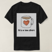 Het is een Tea Shirt illustratie (Design voorkant)