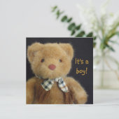 Het is een Teddy Bear. Kaart (Staand voorkant)