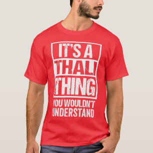 Het is een Thali ding dat je India Bho niet zou be T-shirt
