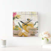 "Het is een theetijd" wandklok (Huis)