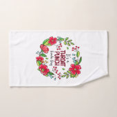 Het is een Throat Punch Kinda Dag Bad Handdoek (Handdoek)