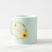 Het is een Throat Punch Kinda Day, grappige Coffee Koffiemok (Voorkant links)