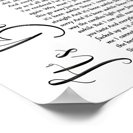 Het is een tijd geleden dat het Witte Manuscript L Poster (Hoek)