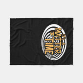 Het is een tijd van podcast fleece deken (Voorkant (Horizontaal))