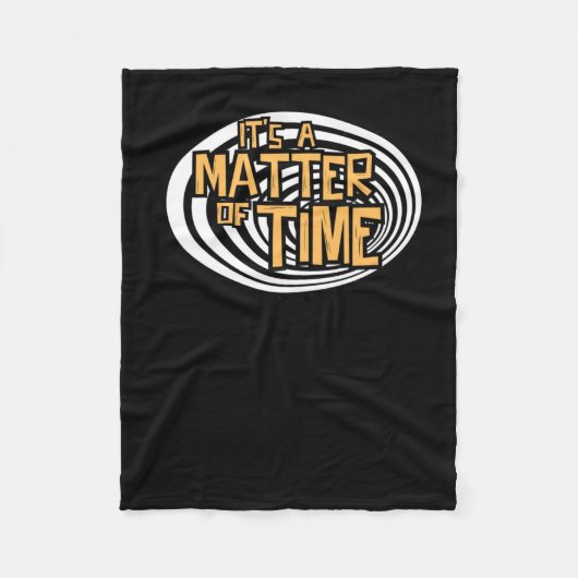 Het is een tijd van podcast fleece deken (Voorkant)