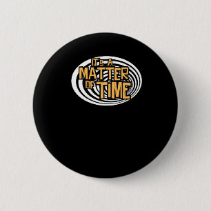 Het is een tijd van podcast ronde button 5,7 cm
