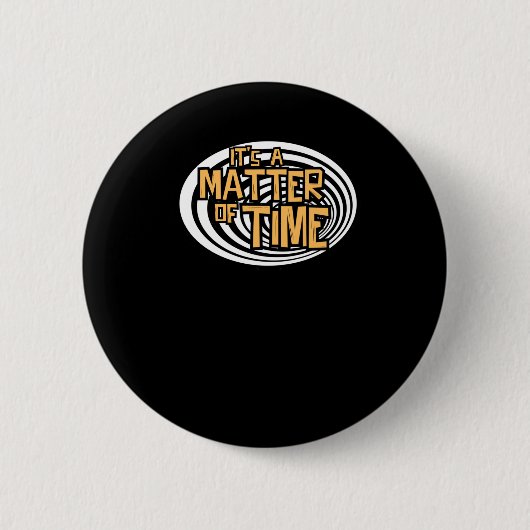 Het is een tijd van podcast ronde button 5,7 cm (Voorkant)