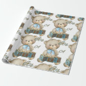 Het is een tjokpapier cadeaupapier (Uitgerold)