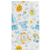 Het is een Tjonge Cadeaus. Klein Cadeauzakje (Achterkant)