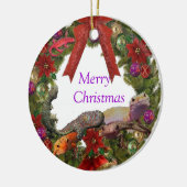 Het is een Tokay Kinda Holiday Tree Ornament (Links)