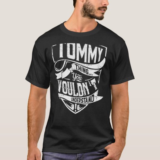 Het is een Tommy ding, je zou het niet begrijpen T-shirt (Voorkant)