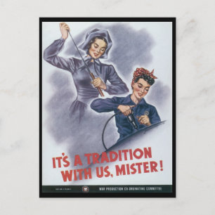 Het is een traditie in de Tweede Wereldoorlog Briefkaart