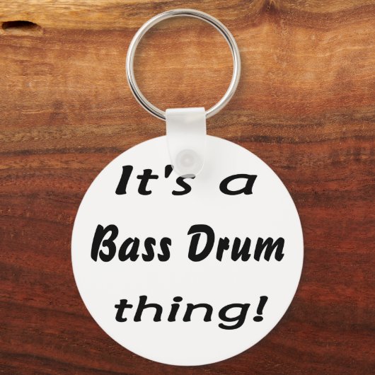 Het is een trommeltje. sleutelhanger (Voorkant)
