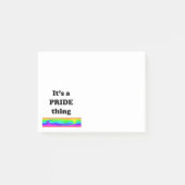 Het is een trots ding post-it® notes (Voorkant)